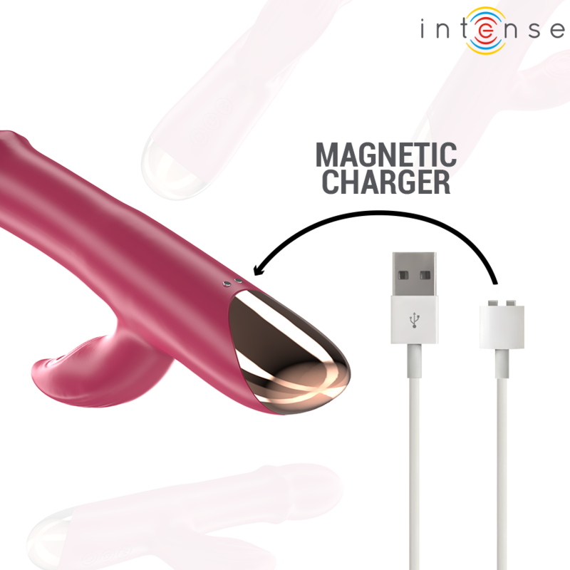 INTENSE - CHLOE VIBRATORE MULTIFUNZIONE 3 IN 1 ROSSO - immagine 6