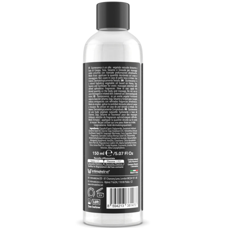 INTIMATELINE LUXURIA - OLIO MASSAGGIO BACCHE 150 ML - immagine 3