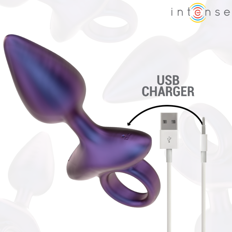 INTENSE - MICHAEL VIBRANTE ANAL PLUG MODELLO 2 TELECOMANDO - immagine 6