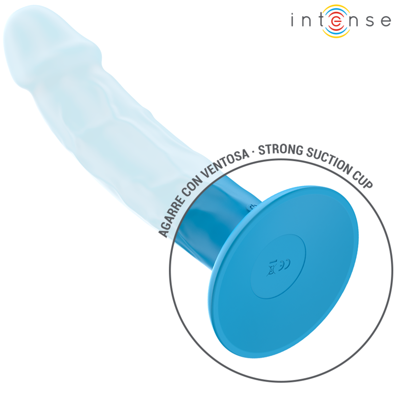 INTENSE - PHOEBE VIBRATORE REALISTICO 10 VIBRAZIONI TELECOMANDO BLU - immagine 5