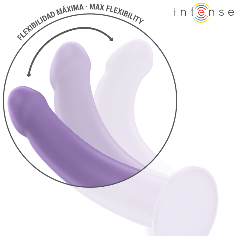 INTENSE - VIBRATORE EDDIE 17,5 CM 10 VIBRAZIONI VIOLA TELECOMANDO - immagine 4