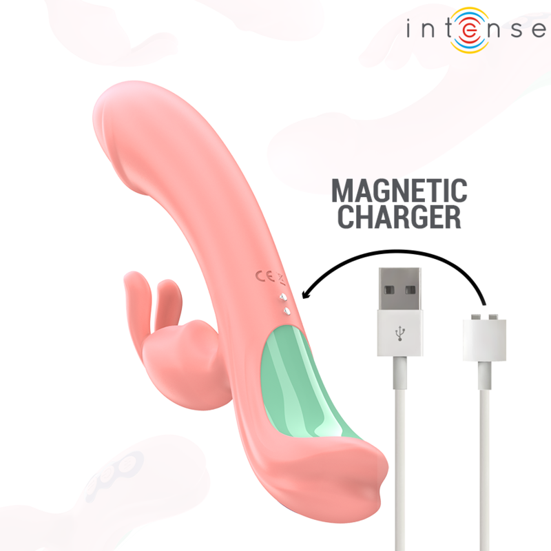 INTENSE - RACHEL RABBIT VIBRATOR 5 VIBRAZIONI ROSA - immagine 7