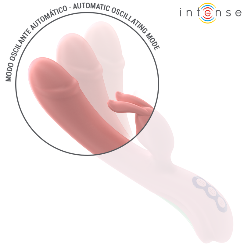 INTENSE - RACHEL RABBIT VIBRATOR 5 VIBRAZIONI ROSA - immagine 4