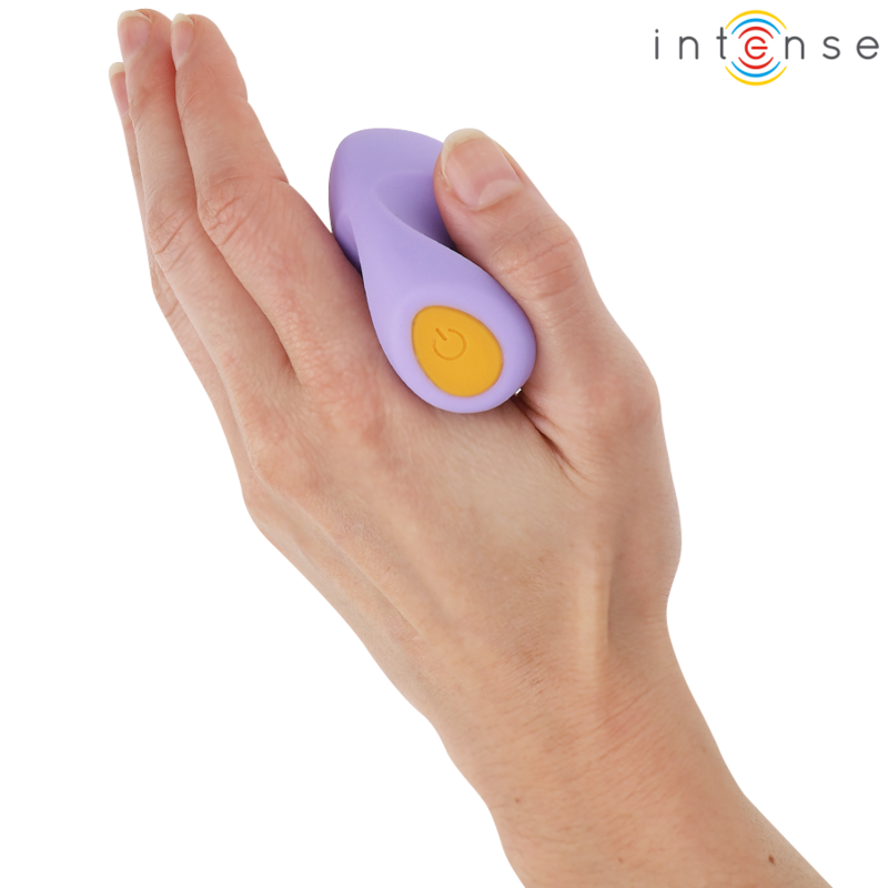 INTENSE - URSULA STIMOLATORE 10 VIBRAZIONI VIOLA - immagine 2