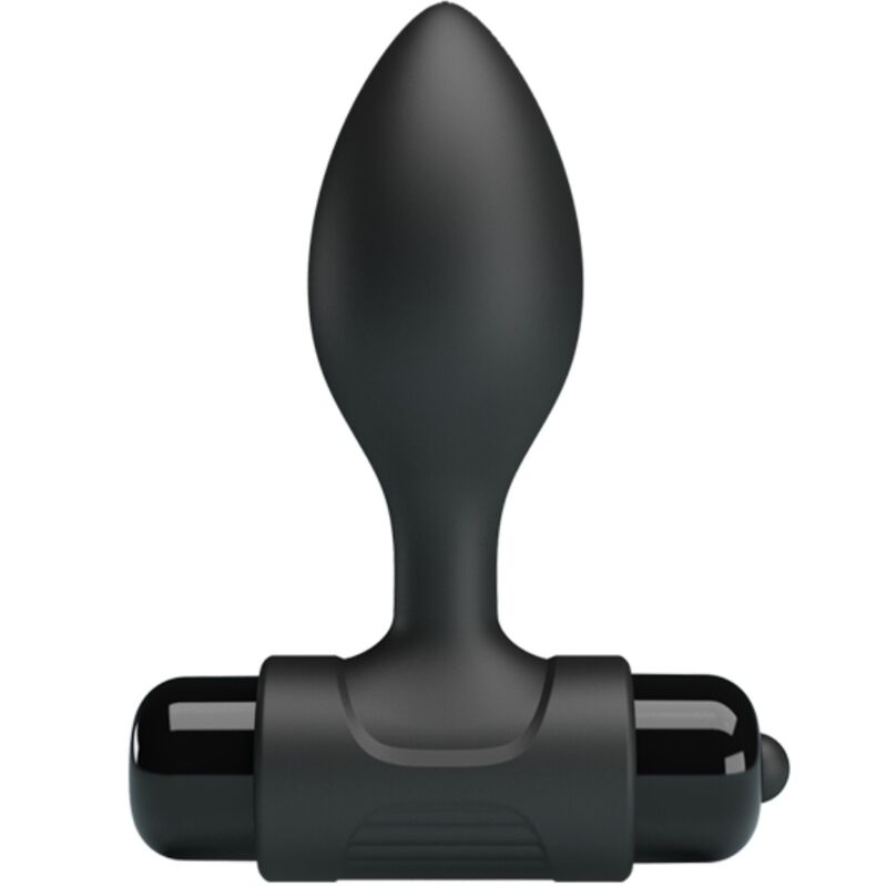 PRETTY LOVE - VIBRA BUTT 10 VIBRAZIONI PLUG ANALE NERO - immagine 2