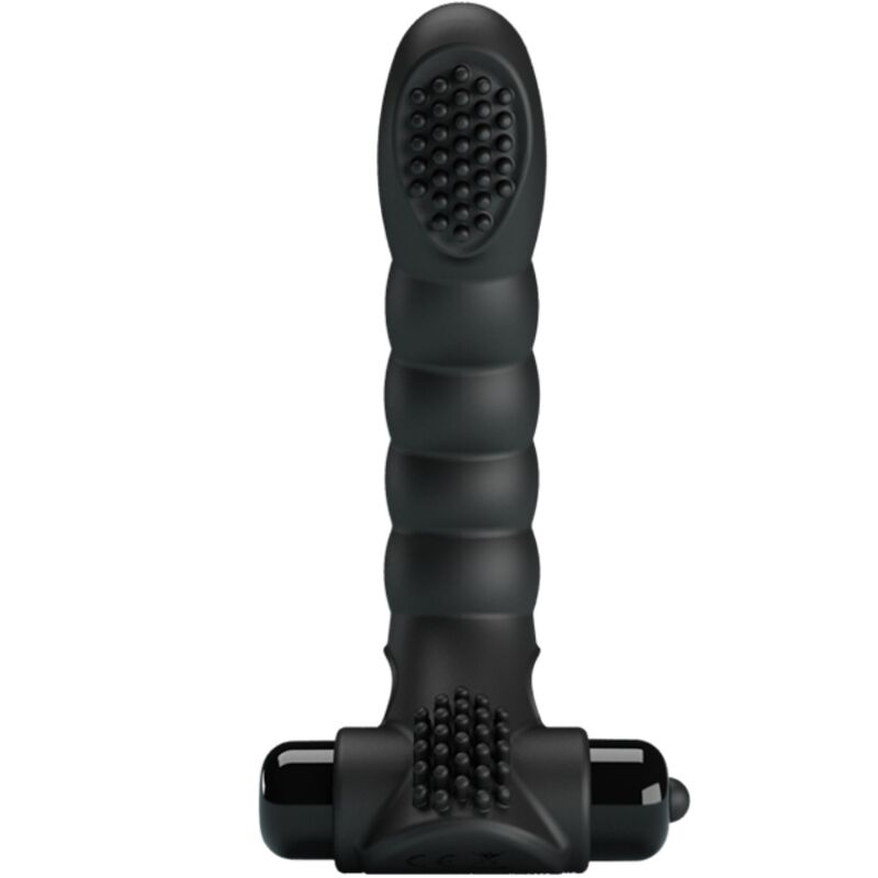 PRETTY LOVE - VIBRATORE DA DITA ALEXANDER 10 VIBRAZIONI NERO - immagine 2
