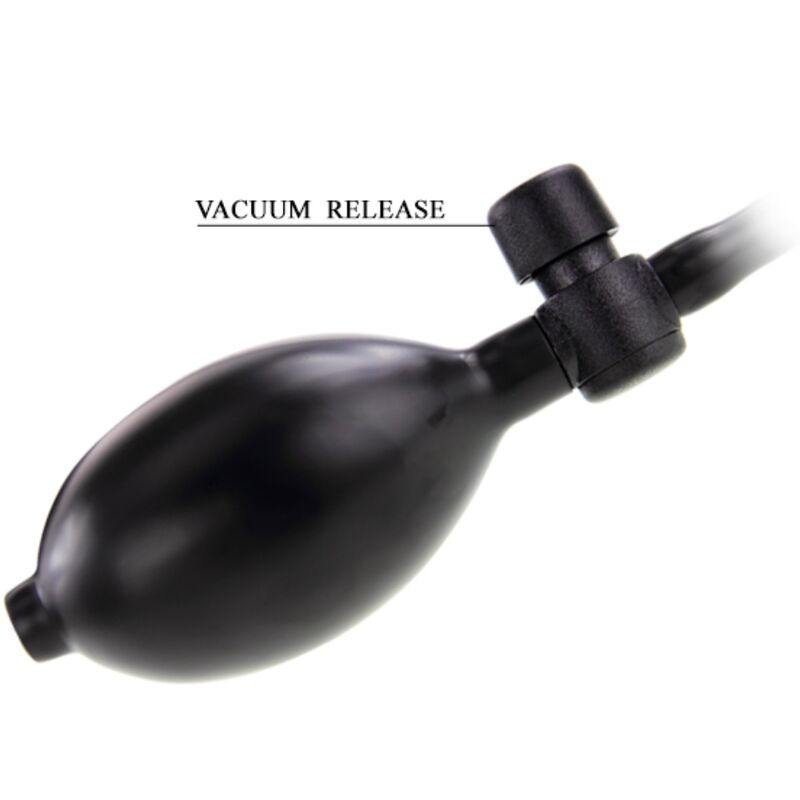 PRETTY LOVE - PLUG ANALE GONFIABILE NERO - immagine 5