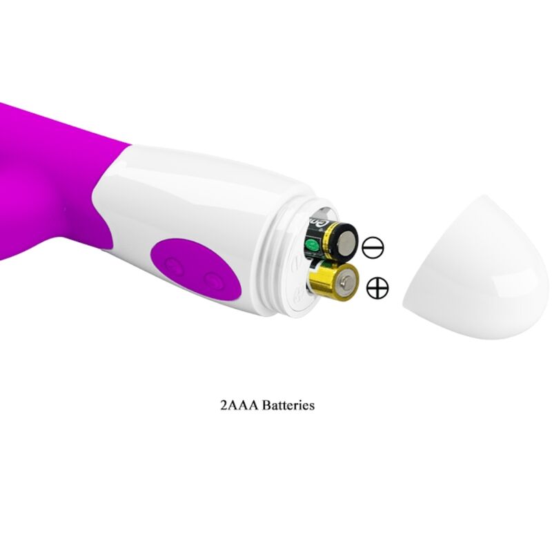 PRETTY LOVE - VIBRATORE CENTAUR CONIGLIO 30 MODALITÀ DI VIBRAZIONE VIOLA - immagine 5