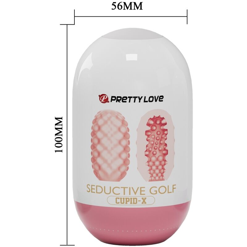 PRETTY LOVE - CUPID X MASTURBATORE MASCHILE ROSA - immagine 3