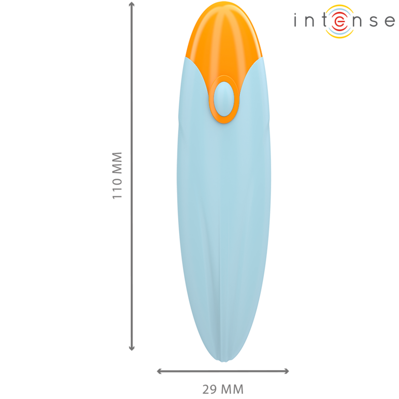 INTENSE - MIKE VIBRATING BULLET 10 VIBRAZIONI BLU - immagine 4
