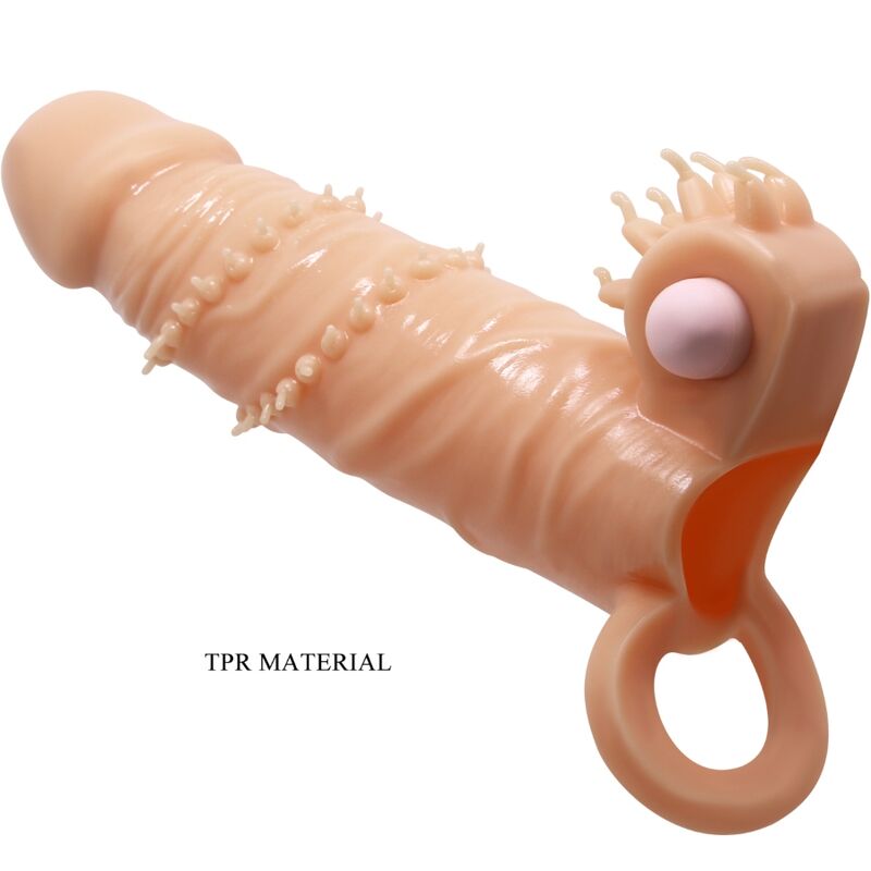 PRETTY LOVE - CONNOR GUAINA PER PENE + STIMOLATORE PER CLITORIDE FLESH - immagine 3