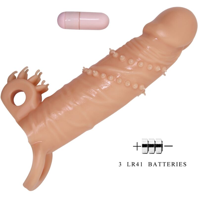PRETTY LOVE - CONNOR GUAINA PER PENE + STIMOLATORE PER CLITORIDE FLESH - immagine 4