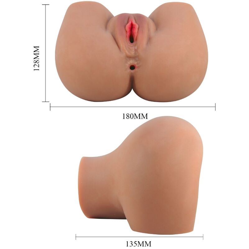 CRAZY BULL - VIBRATORE MILA CON VAGINA REALISTICA E CONTROLLO ANO REMOTO - immagine 7