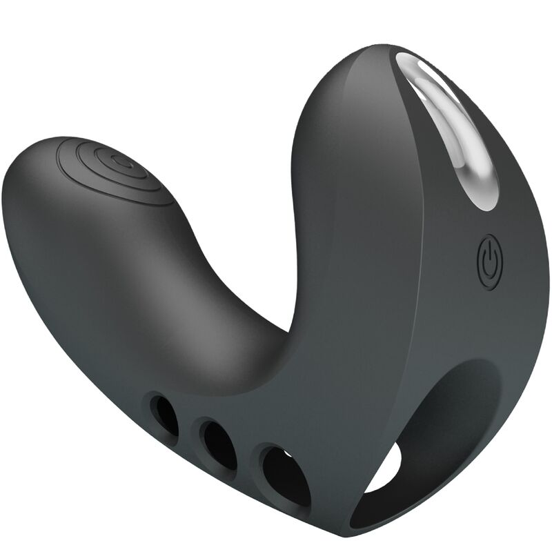 PRETTY LOVE - VIBRATORE DA DITA CAMELIA 7 VIBRAZIONI NERO - immagine 2