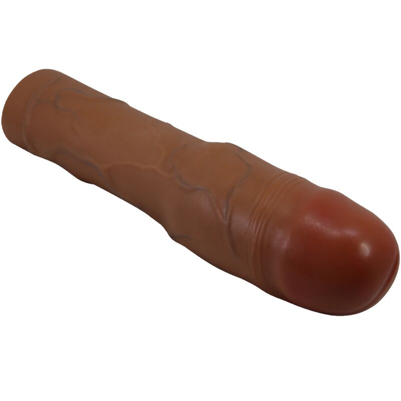 PRETTY LOVE - KYLIAN GUAINA PER PENE CON ESTENSIONE 7,6 CM MULATTO - immagine 3