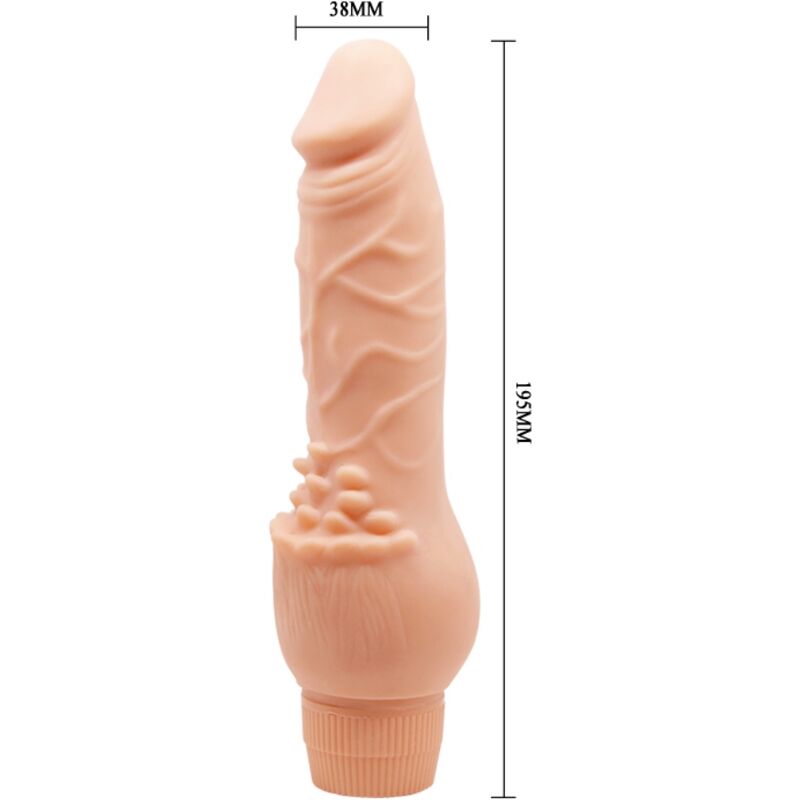 BAILE - BARBARA VIBRATORE REALISTICO 19,5 CM CARNE - immagine 5
