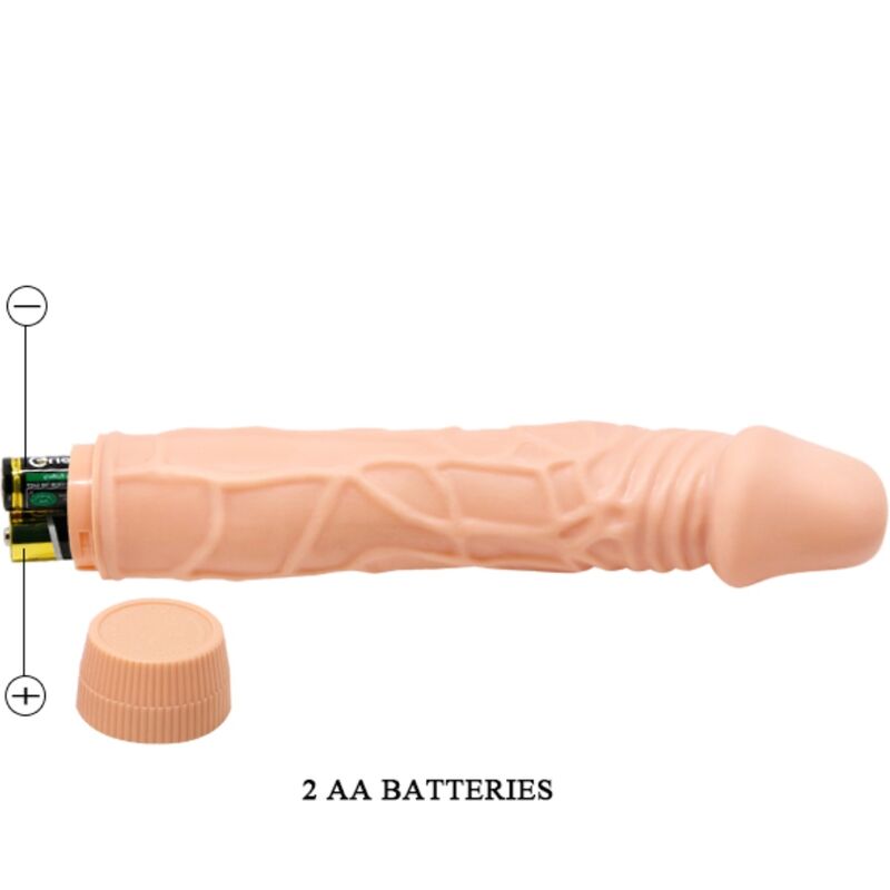 BAILE - BOB VIBRATORE REALISTICO 22,5 CM CARNE - immagine 3
