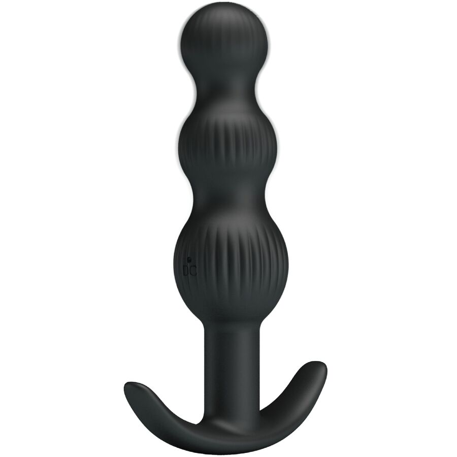 PRETTY LOVE - SIDNEY VIBRATORE ANALE 10 VIBRAZIONI NERO - immagine 2