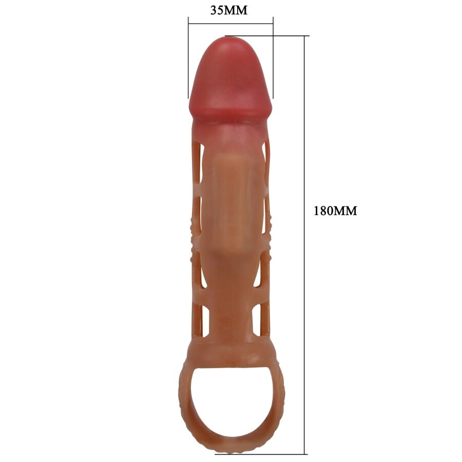 PRETTY LOVE - PRESTON VIBRANTE GUAINA PER PENE 18 CM - immagine 6