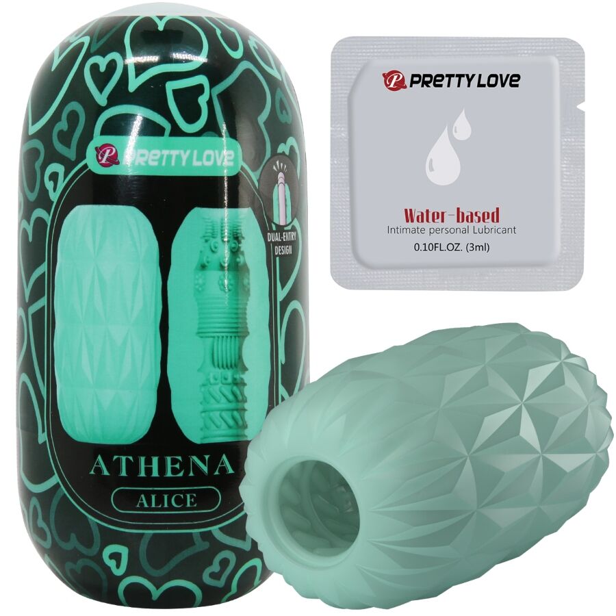PRETTTY LOVE - ATHENA ALICE MASTURBATORE MASCHILE TURCHESE - immagine 2