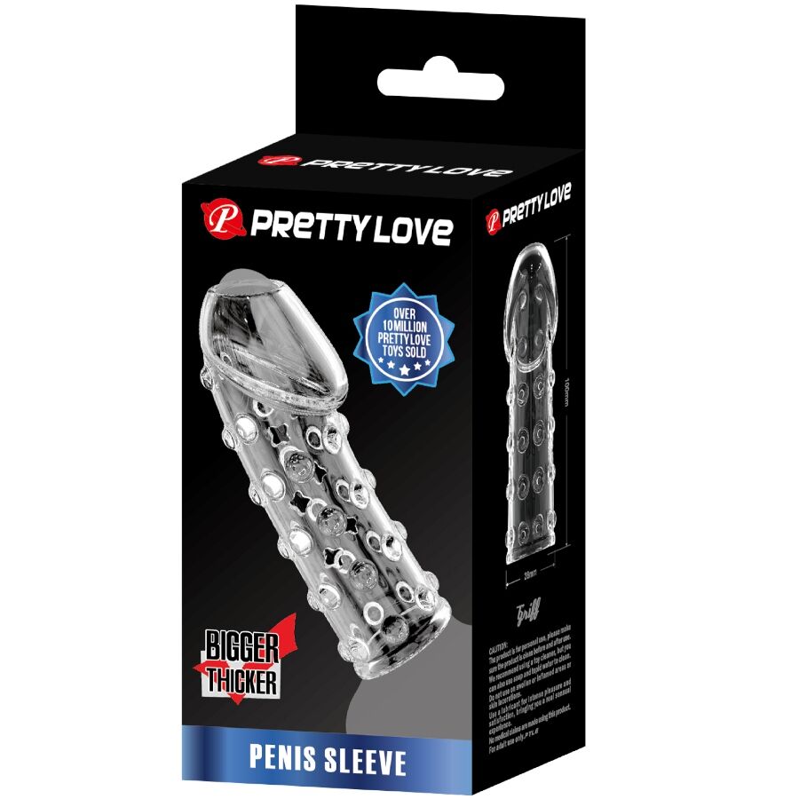 PRETTY LOVE - GUAINA PER PENE STRETTA E VOLUMIZZANTE TRASPARENTE - immagine 8