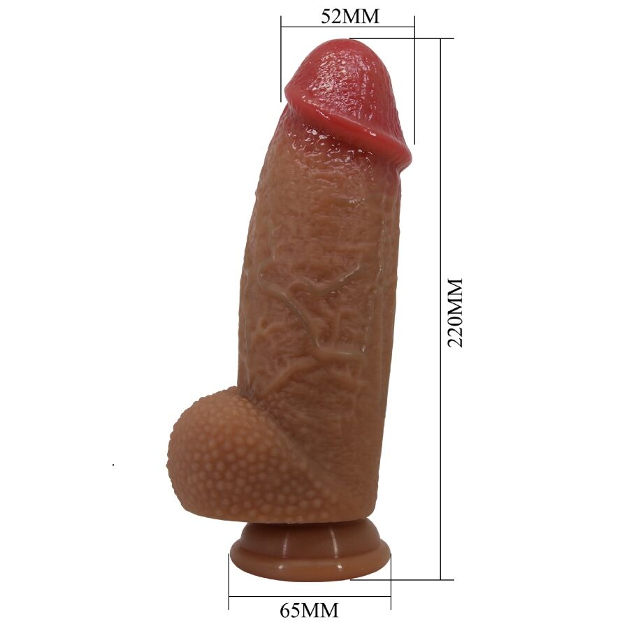 PRETTY LOVE - ACHILLE DILDO ULTRA REALISTICO 22 CM - immagine 6