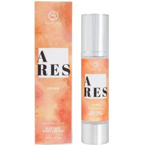 SECRETPLAY - ARES SILK LOZIONE PER LA PELLE PER UOMO 50 ML