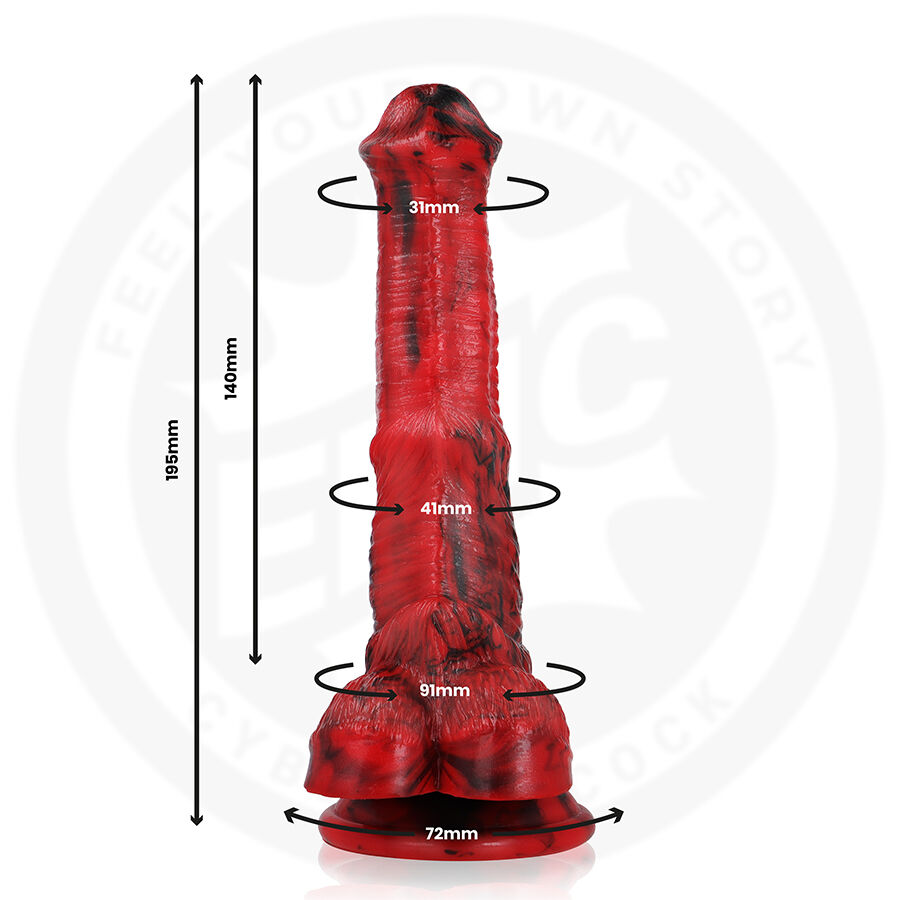 EPICO - DILDO VULCANUS NOTTE DRAGO - immagine 6