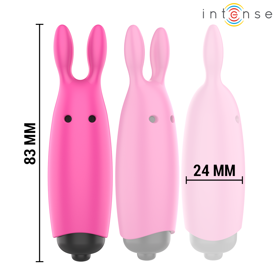 INTENSE - HOPPER ROSA VIBRANTE BULLET 8,3 X 2,4 CM - immagine 3