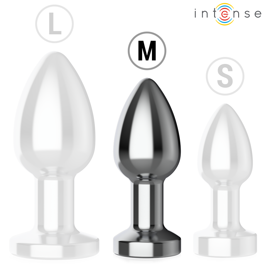 INTENSE - PLUG ANALE 10 VIBRAZIONI METALLO CON TELECOMANDO M - immagine 7