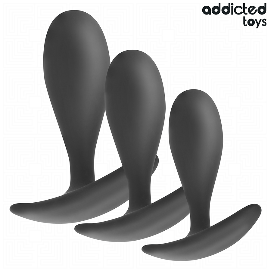 ADDICTED TOYS - SET DI 3 TAPPI ANALI MODELLO 2 - immagine 2