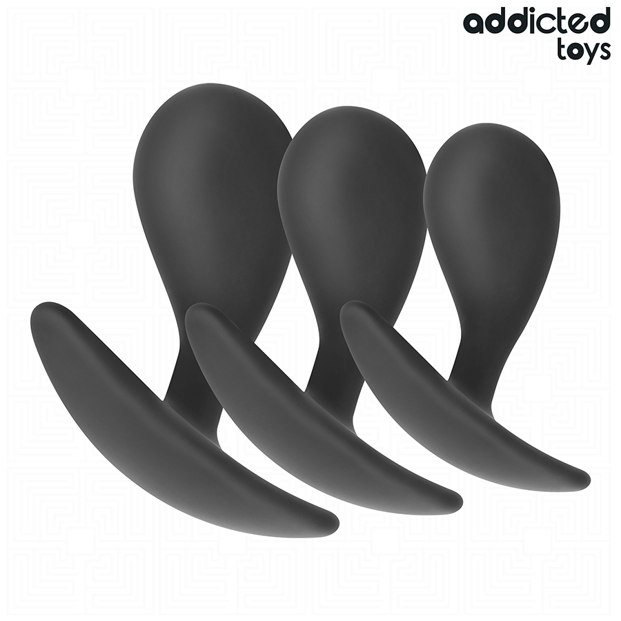 ADDICTED TOYS - SET DI 3 TAPPI ANALI MODELLO 3 - immagine 2