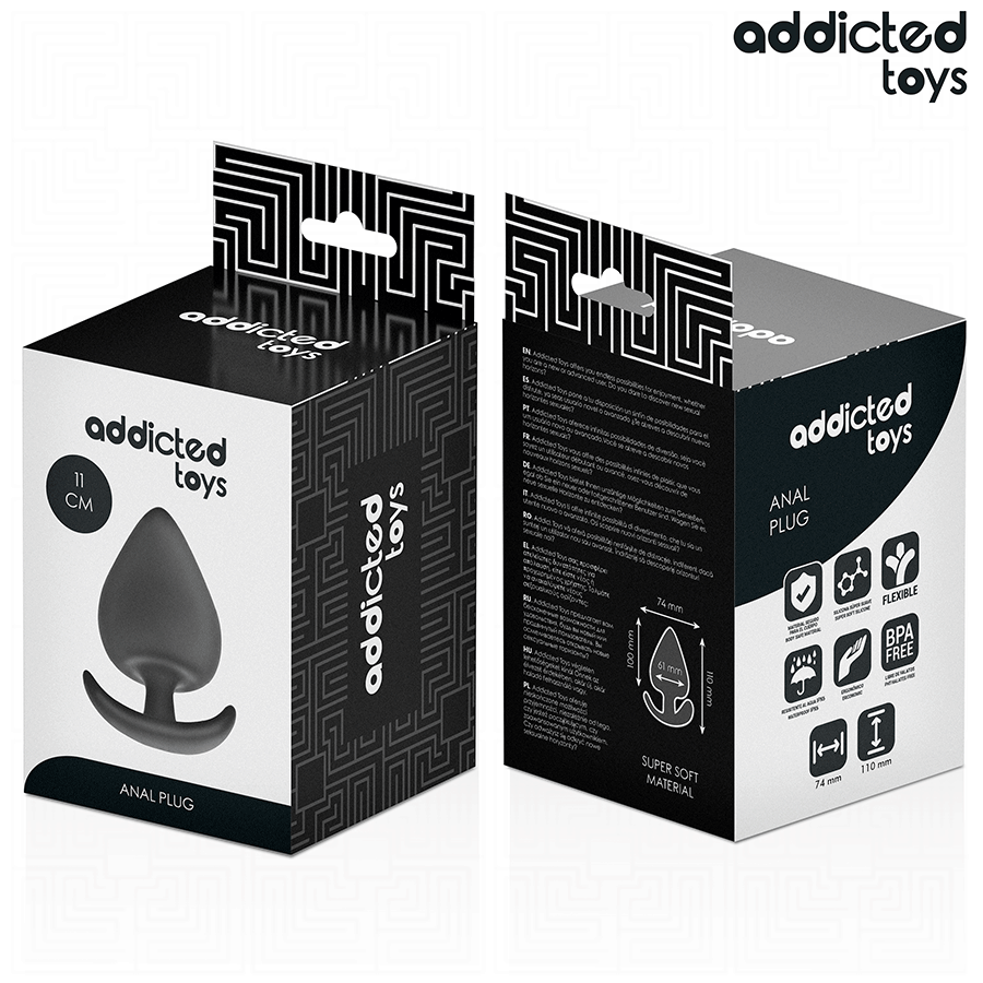 ADDICTED TOYS - TAPPO ANALE TAGLIA XXL 11 CM - immagine 7