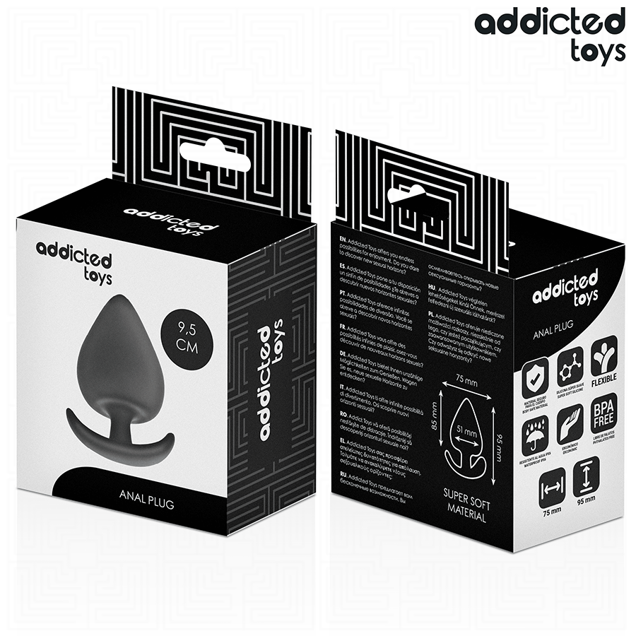 ADDICTED TOYS - TAPPO ANALE TAGLIA XL 9.5 CM - immagine 7