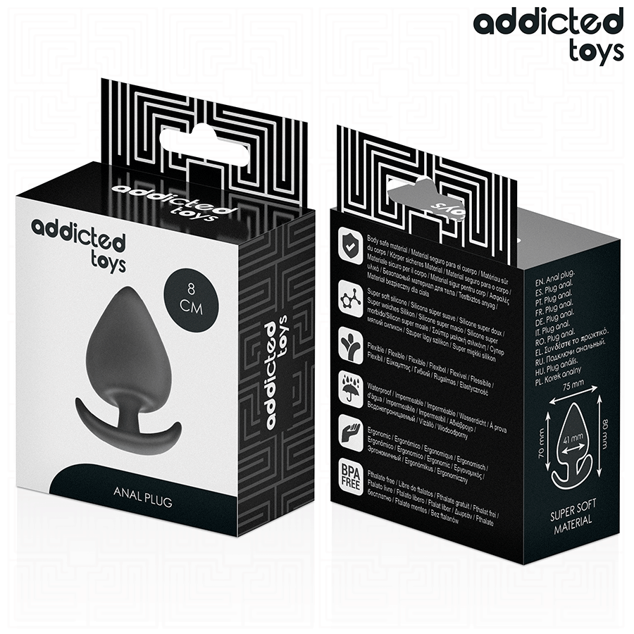 ADDICTED TOYS - TAPPO ANALE TAGLIA L 8 CM - immagine 7