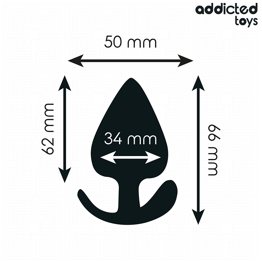 ADDICTED TOYS - TAPPO ANALE TAGLIA M 6,6 CM - immagine 4