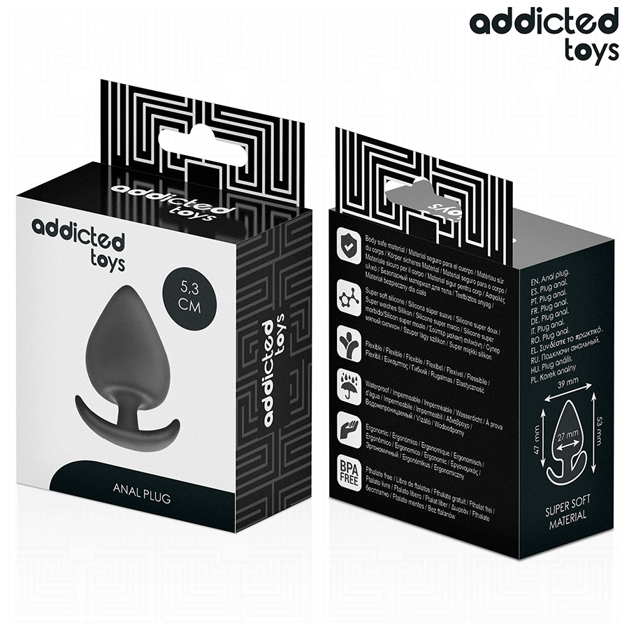 ADDICTED TOYS - TAPPO ANALE TAGLIA S 5,3 CM - immagine 7