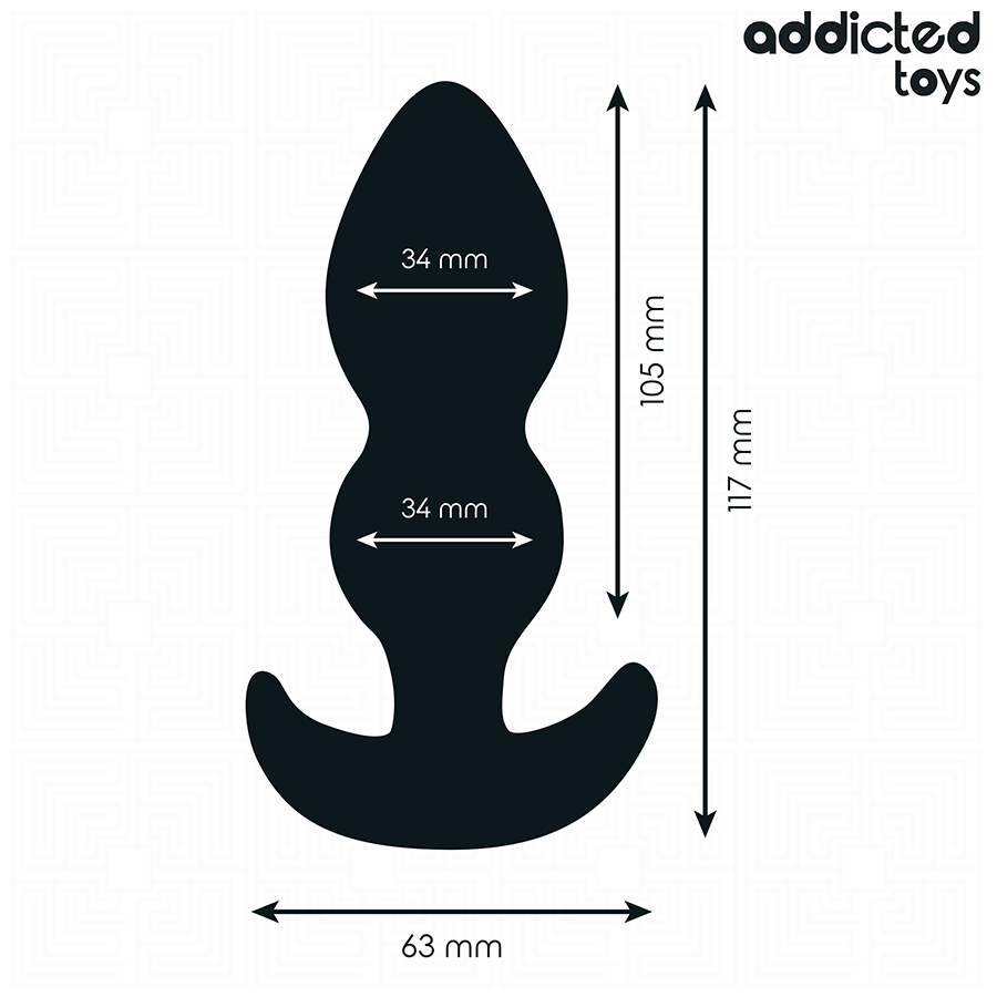 ADDICTED TOYS - TAPPO ANALE TAGLIA L 11,7 CM - immagine 4
