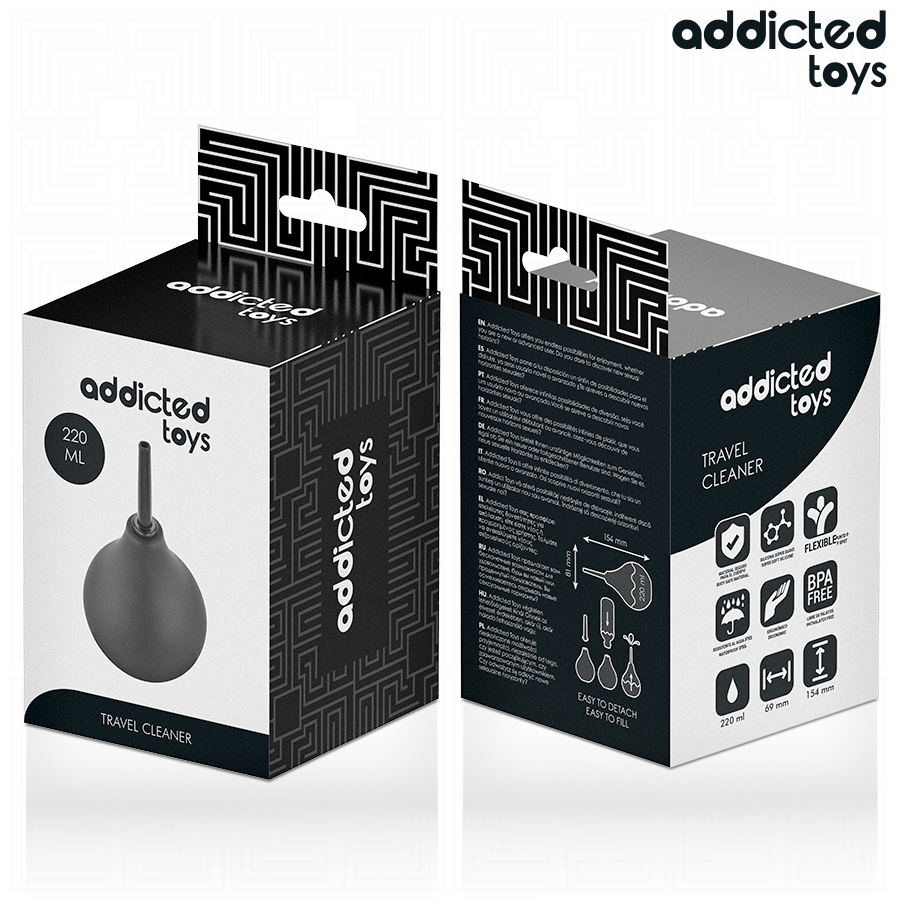 ADDICTED TOYS - DETERGENTE ANALE DA VIAGGIO TAGLIA L 220 ML - immagine 7