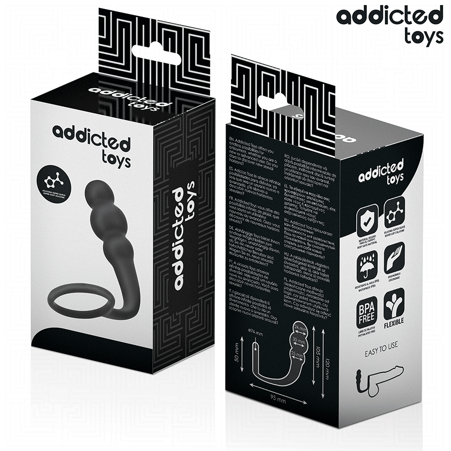 ADDICTED TOYS - PLUG ANALE CON ANELLO MODELLO 1 - immagine 6