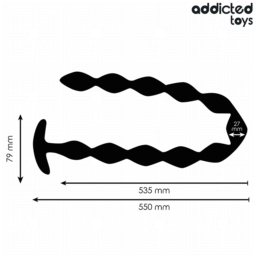 ADDICTED TOYS - TAPPO ANALE EXTRA LUNGO - immagine 4