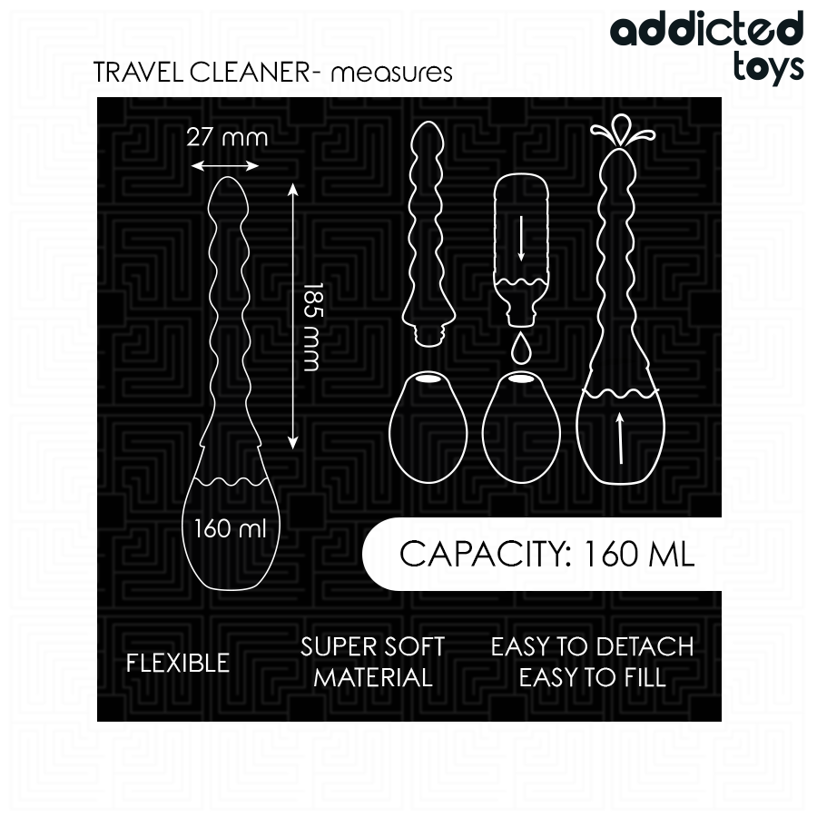 ADDICTED TOYS - DETERGENTE DA VIAGGIO MODELLO 2 - immagine 5