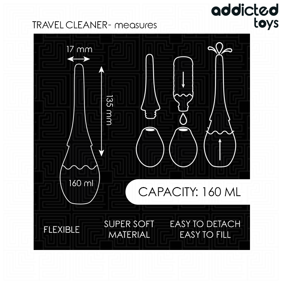 ADDICTED TOYS - DETERGENTE DA VIAGGIO MODELLO 3 - immagine 5