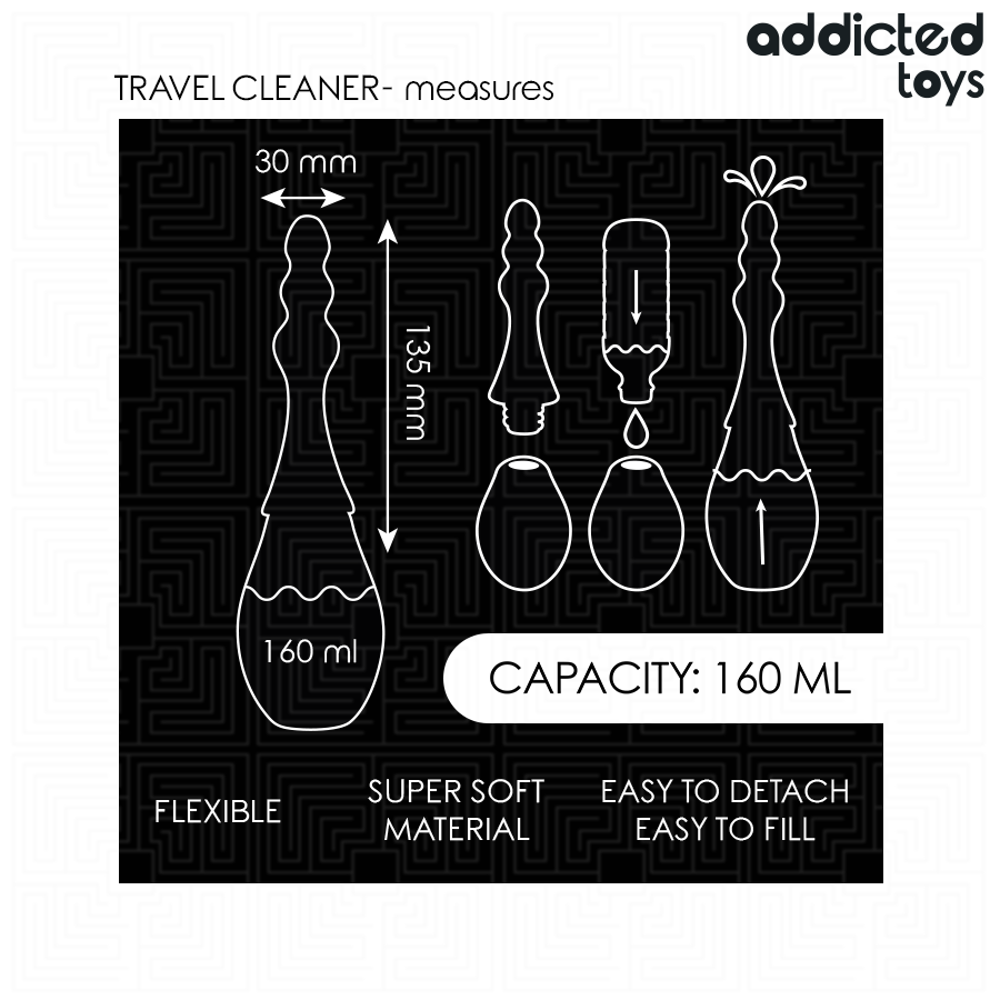 ADDICTED TOYS - DETERGENTE DA VIAGGIO MODELLO 4 - immagine 5