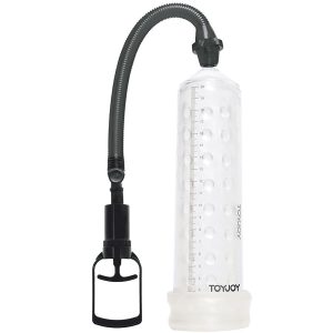 TOYJOY - POMPA PER MASSAGGI POTENTE CON MANICOTTO TRASPARENTE