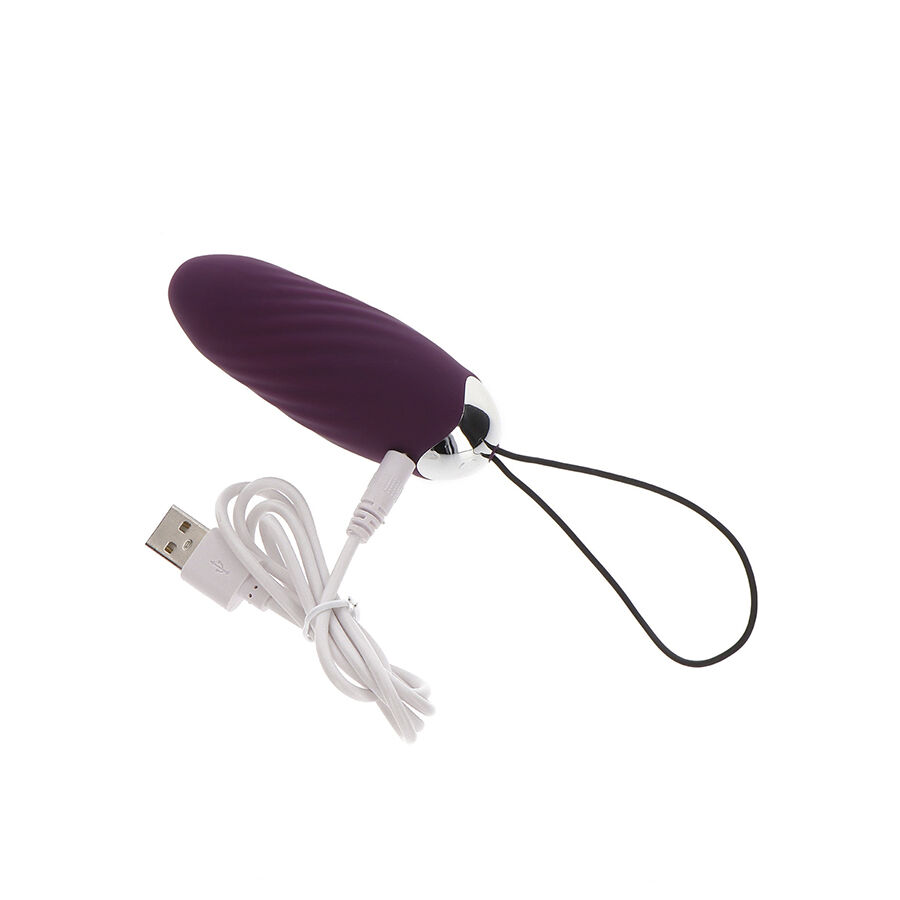 TOYJOY - FELICITÀ KNOCK KNOCK EGGSTAVAGANT VIBRATORE TELECOMANDO VIOLA - immagine 4