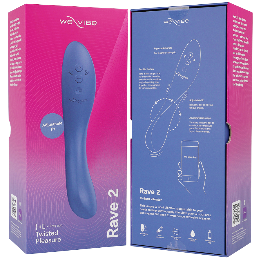 WE-VIBE - RAVE 2 VIBRADOR PUNTO G AZUL - immagine 7