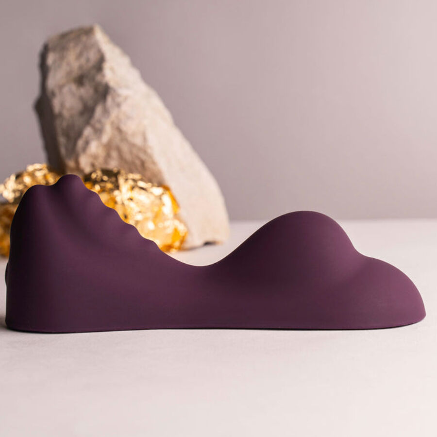 ROCKS-OFF - VIBRATORE VIOLA RUBY GLOW DA SEDERE - immagine 4