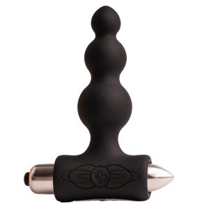 ROCKS-OFF - PETITE SENSATIONS BUBBLES PLUG ANALE VIBRATORE NERO