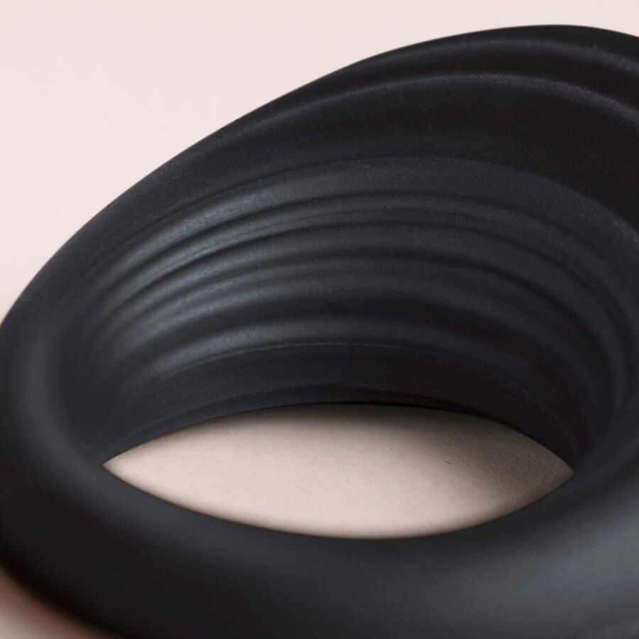 ROCKS-OFF - ANELLO VIBRANTE PER PENE SPIRE NERO - immagine 3